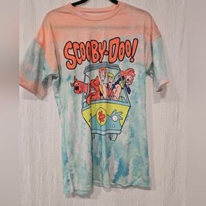 NWOT Scooby-Doo Tie-Dye Woman's T-Shirt/nightgown Oversized